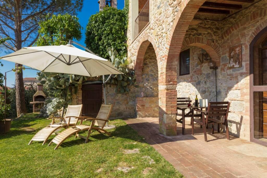 Casa Giovanna Castel San Gimignano Bagian luar foto