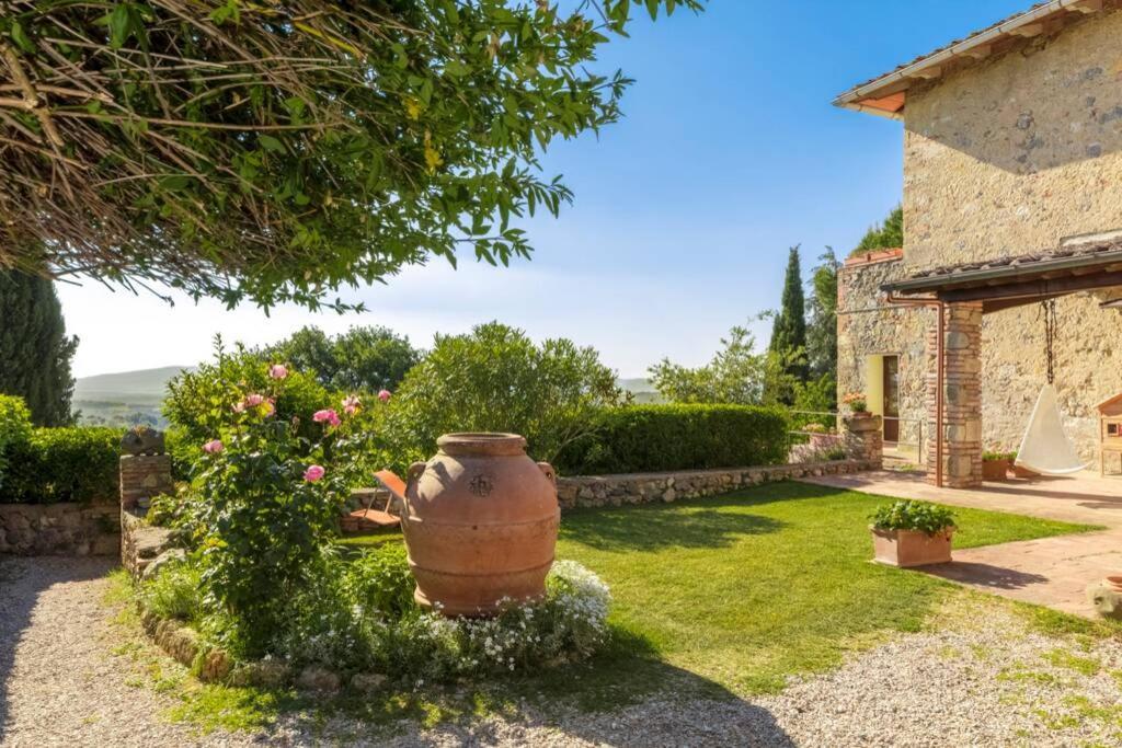 Casa Giovanna Castel San Gimignano Bagian luar foto